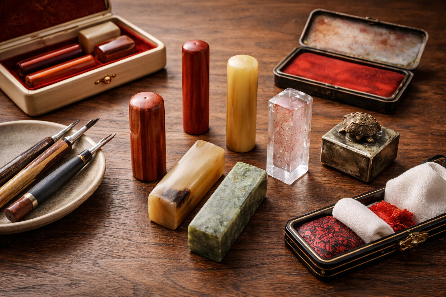 ハンコに使われる印材とは何か